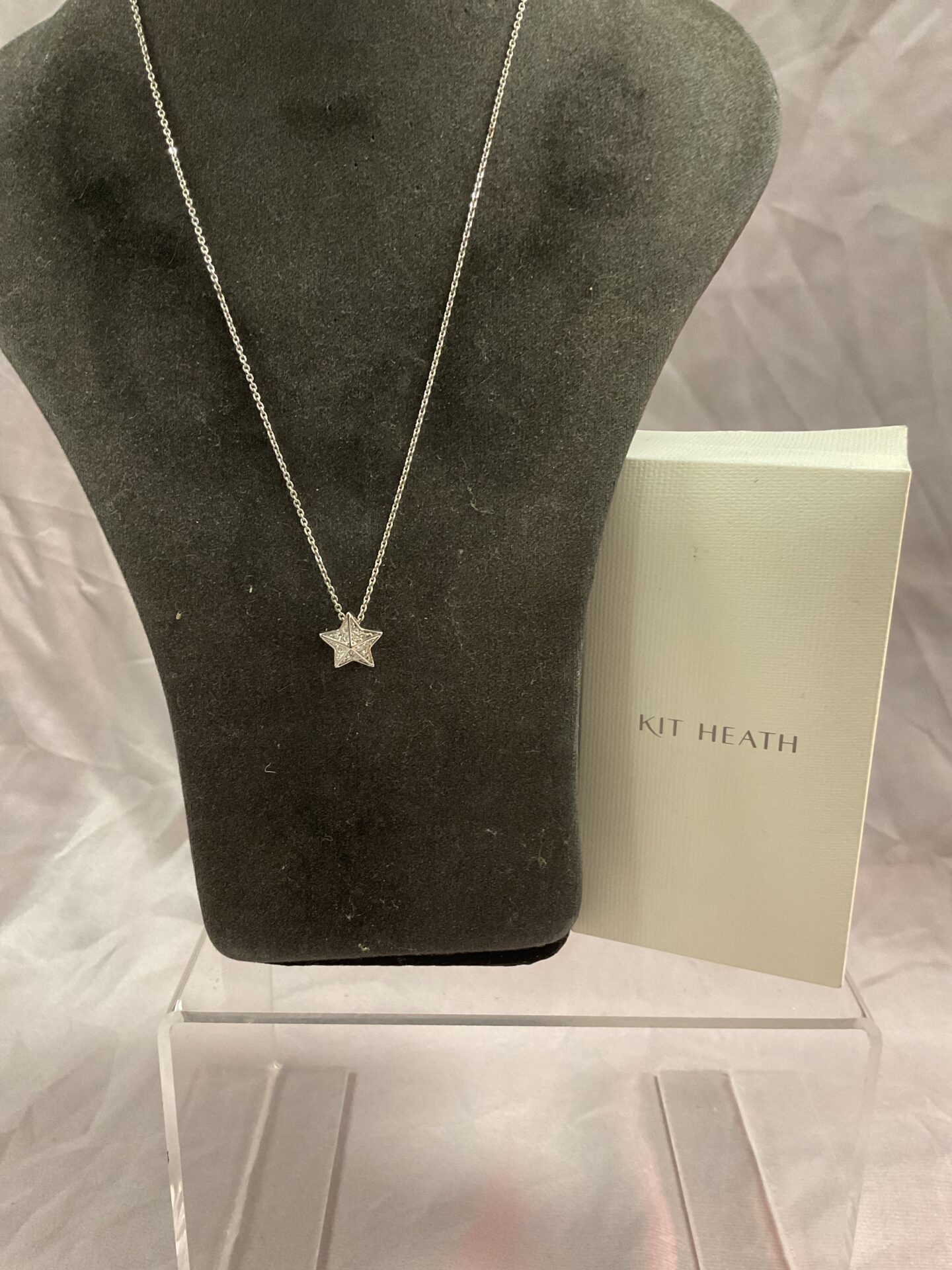 875 Kit Heath 925 Silver star pendant necklace