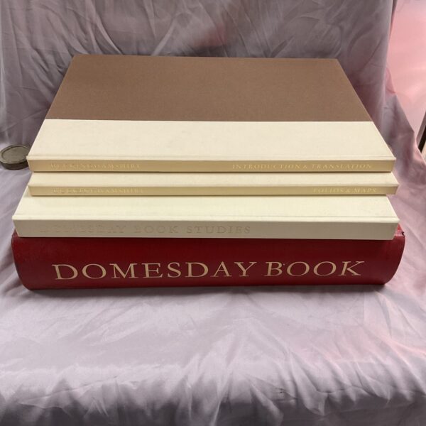 Domesday Book Studies Buckinghamshire Folio Society set of books