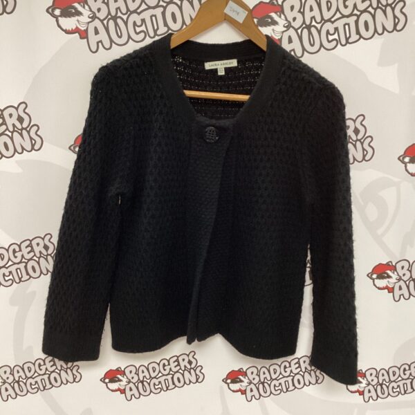 Laura Ashley size 10 lambs wool cardigan, soft knitwear.