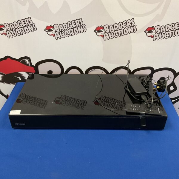 Used Orbit Sound soundbar with remote control for home audio setup.