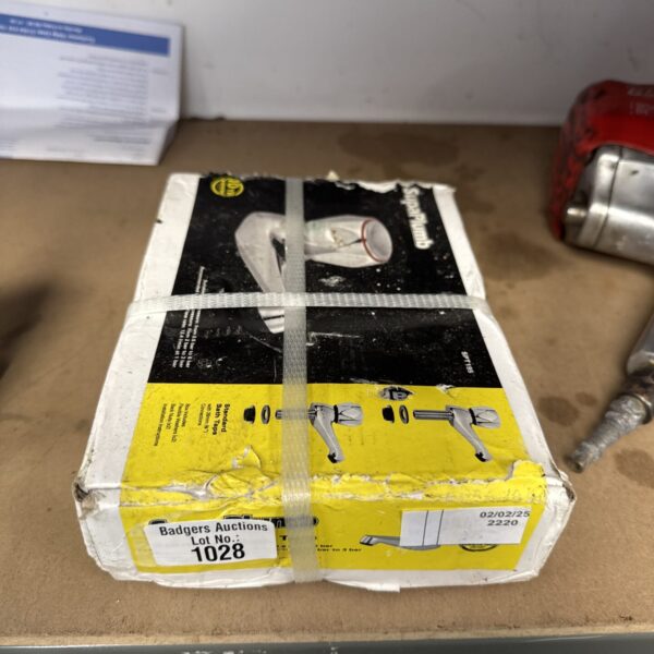 Supaplumb Spt195 basin taps in original packaging, new condition.