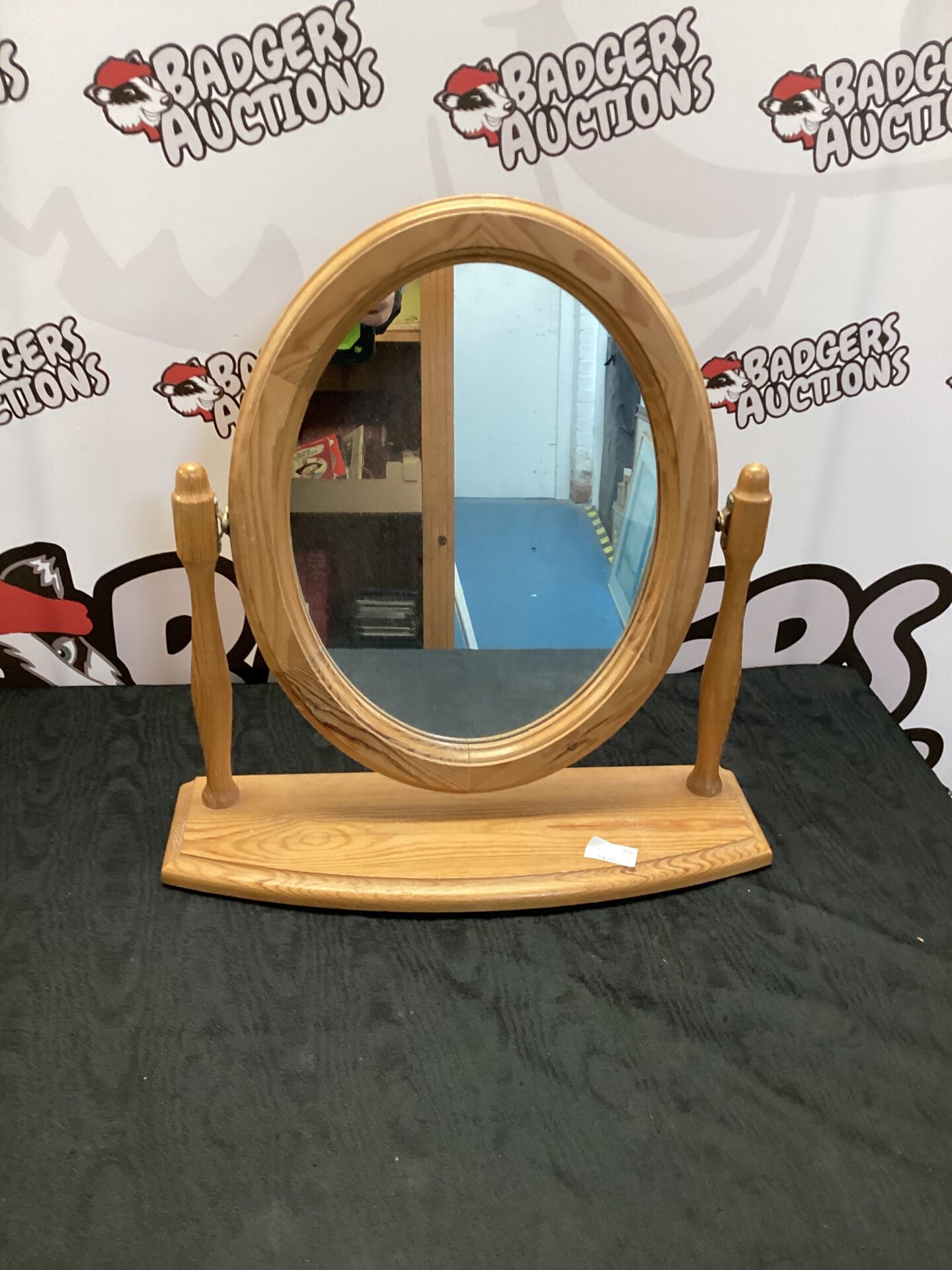 624 Pine dressing table mirror