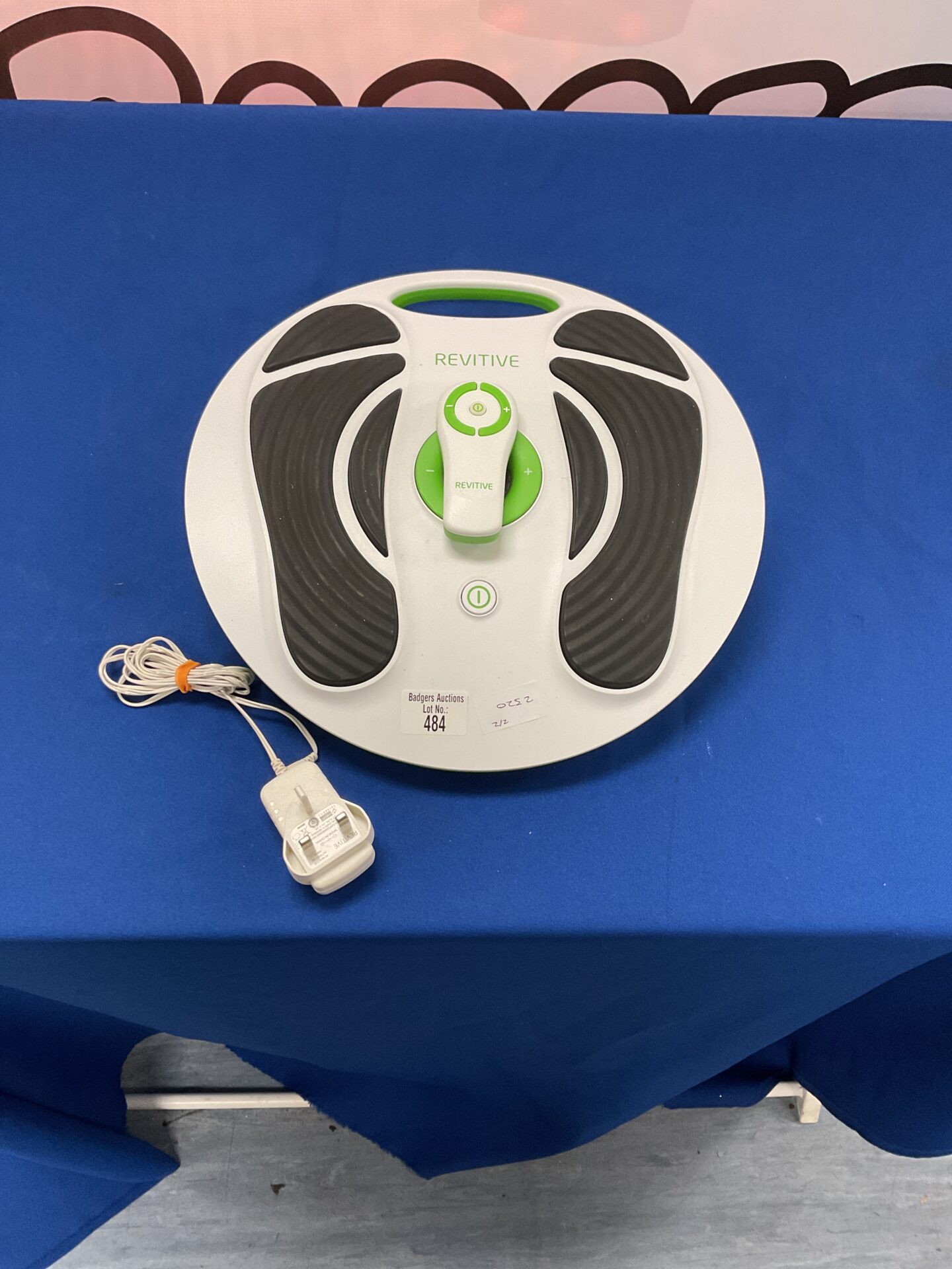 484 Revitive foot massager with charger