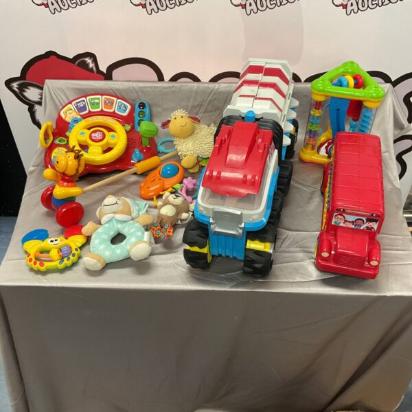 Childrens toy bundle including Paw Patrol and Vtech toys.