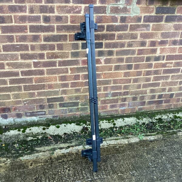 Used car roof bars for vehicle transport.