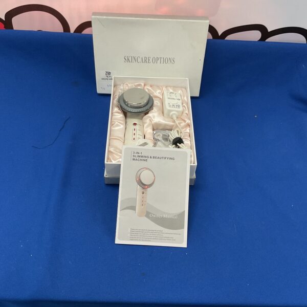 Vintage skincare machine for facial and body treatments.