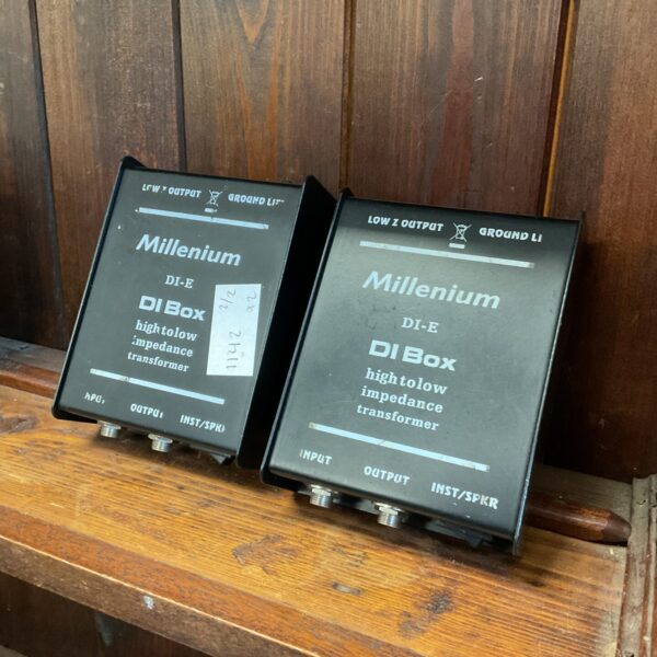 Vintage Millennium DI-E high to low impedance transformer for audio.
