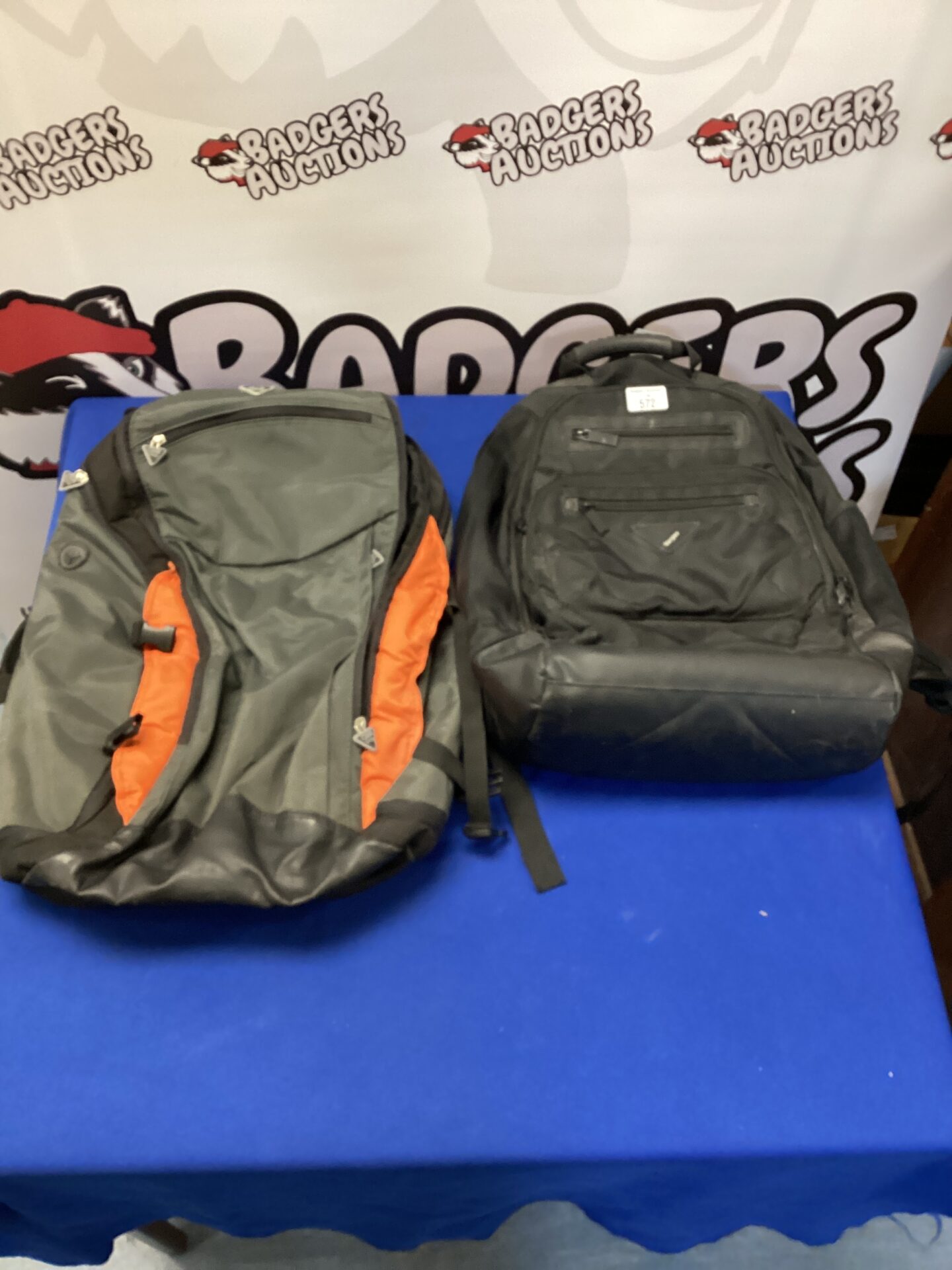 578 Two rucksacks inc targus