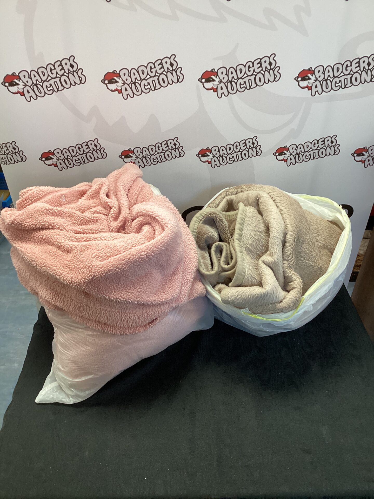 588 Two woollen blankets