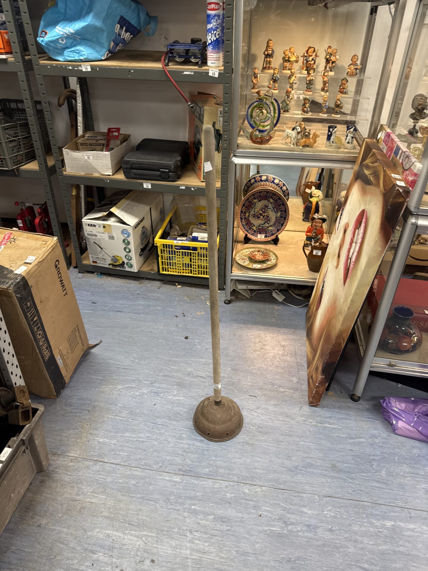 1108 Vintage copper wash dolly