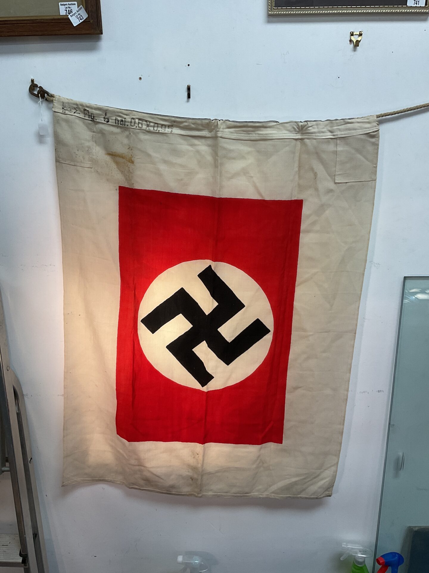 922 ww2 German kriegsmarine harbour pilot flag 40” x 24”
