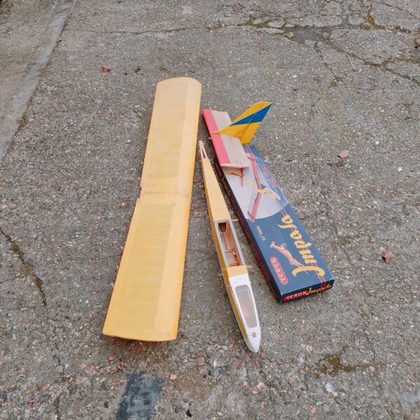 Vintage veron impala model plane, a classic rc glider aircraft.