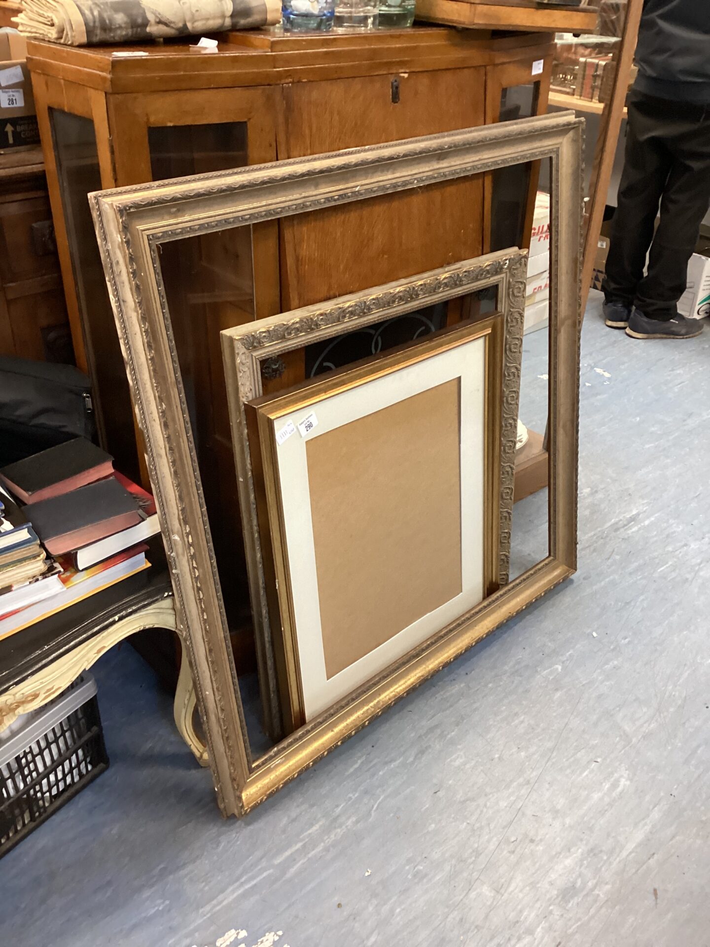 290 Quantity of Ornate Picture Frames
