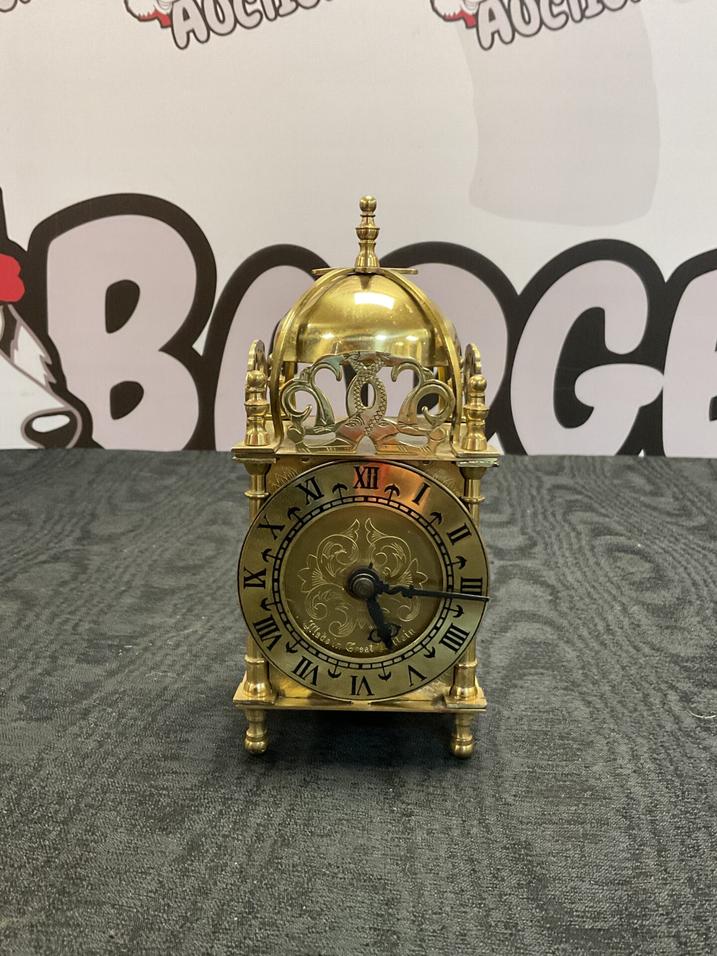 054 Vintage smiths quartz carriage clock