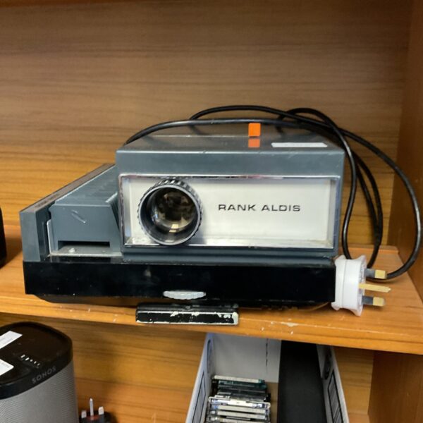 Vintage Rank Aldis 2000 35mm slide projector in used condition.