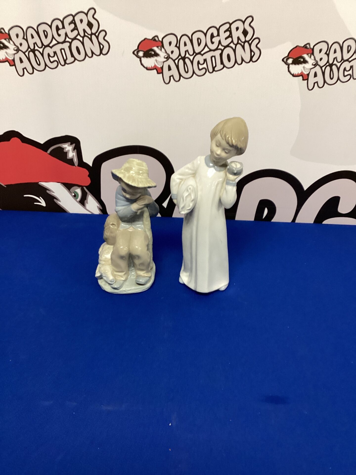38 Two Porcelain Figurines