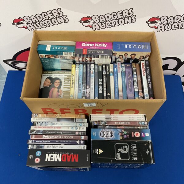 Mixed lot of DVD box sets including Mad Men TV series.
