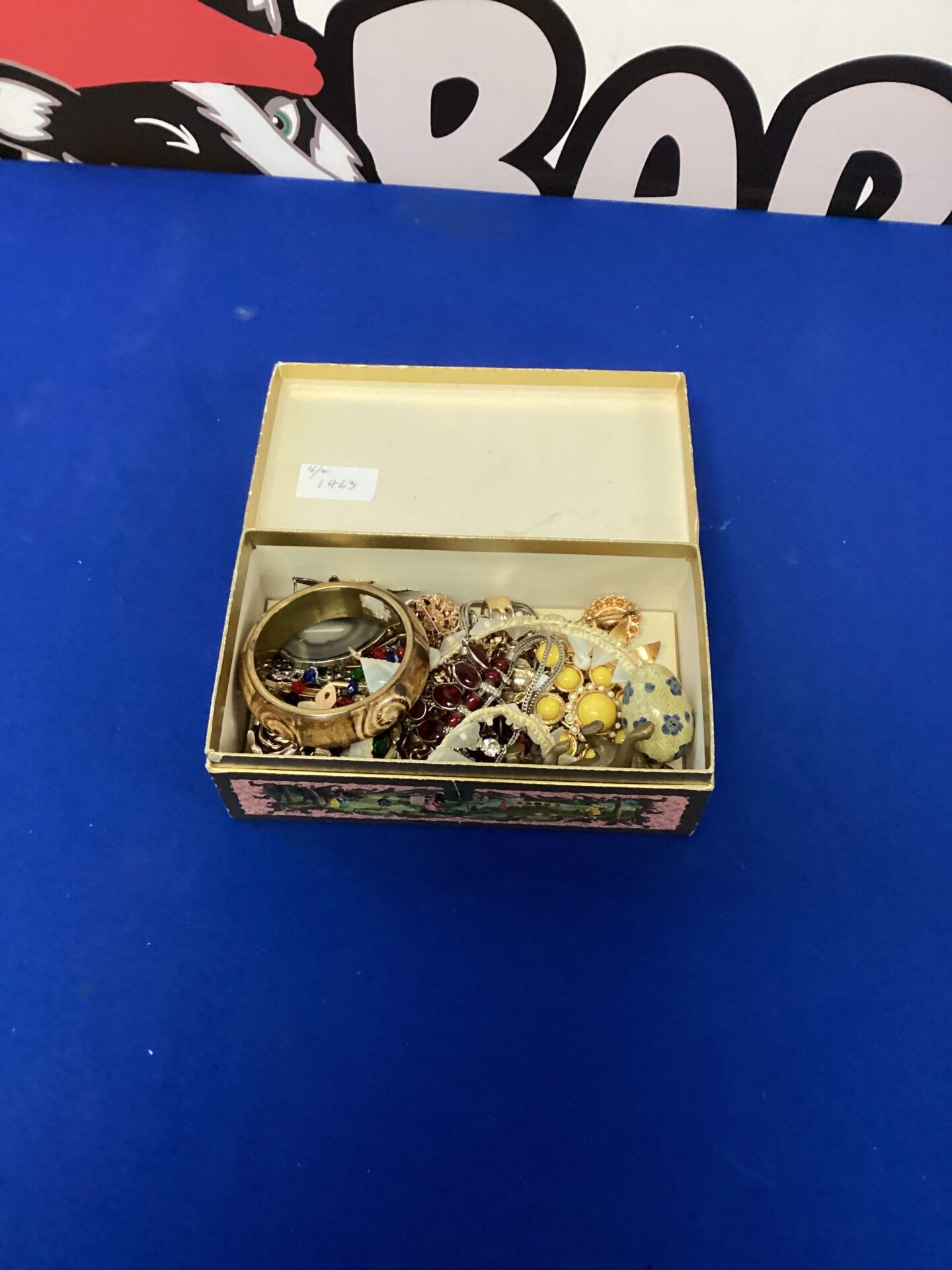 333 Jewellery Box with contents