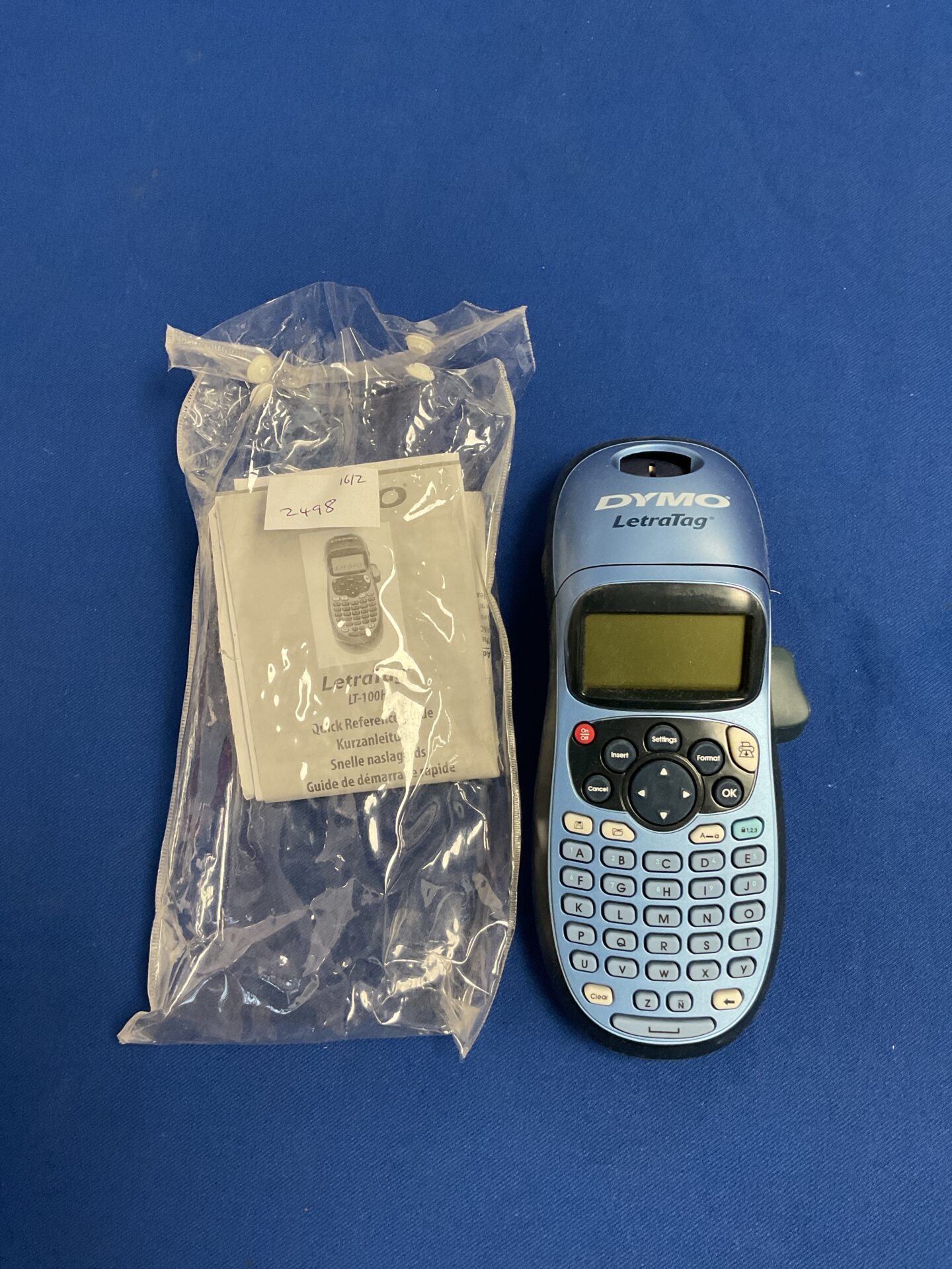 137 Dymo letratag label writer