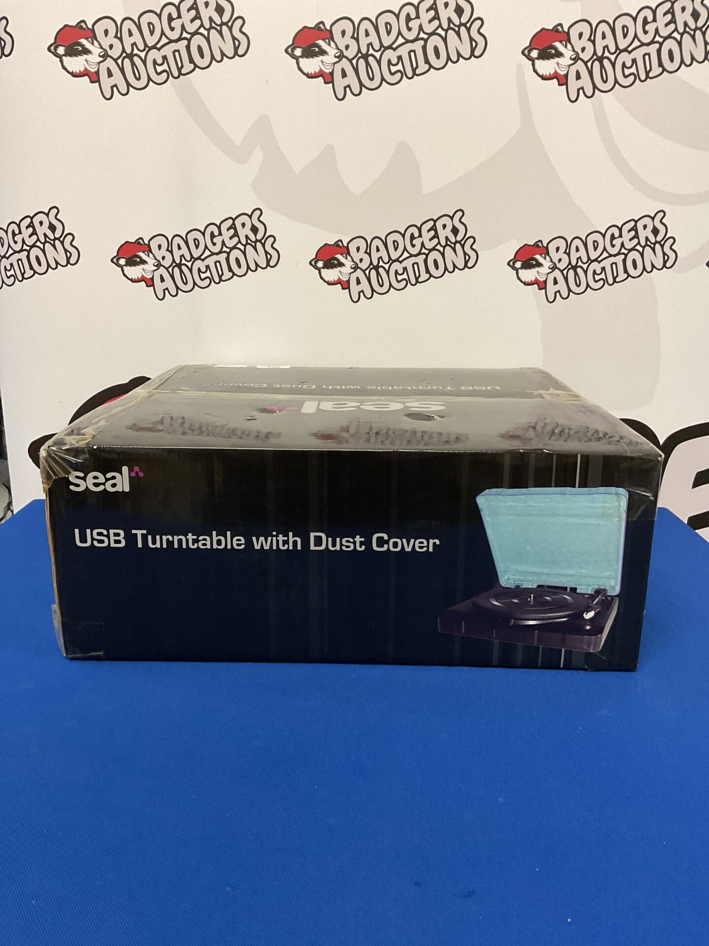 154 Seal usb turntable with dust cover