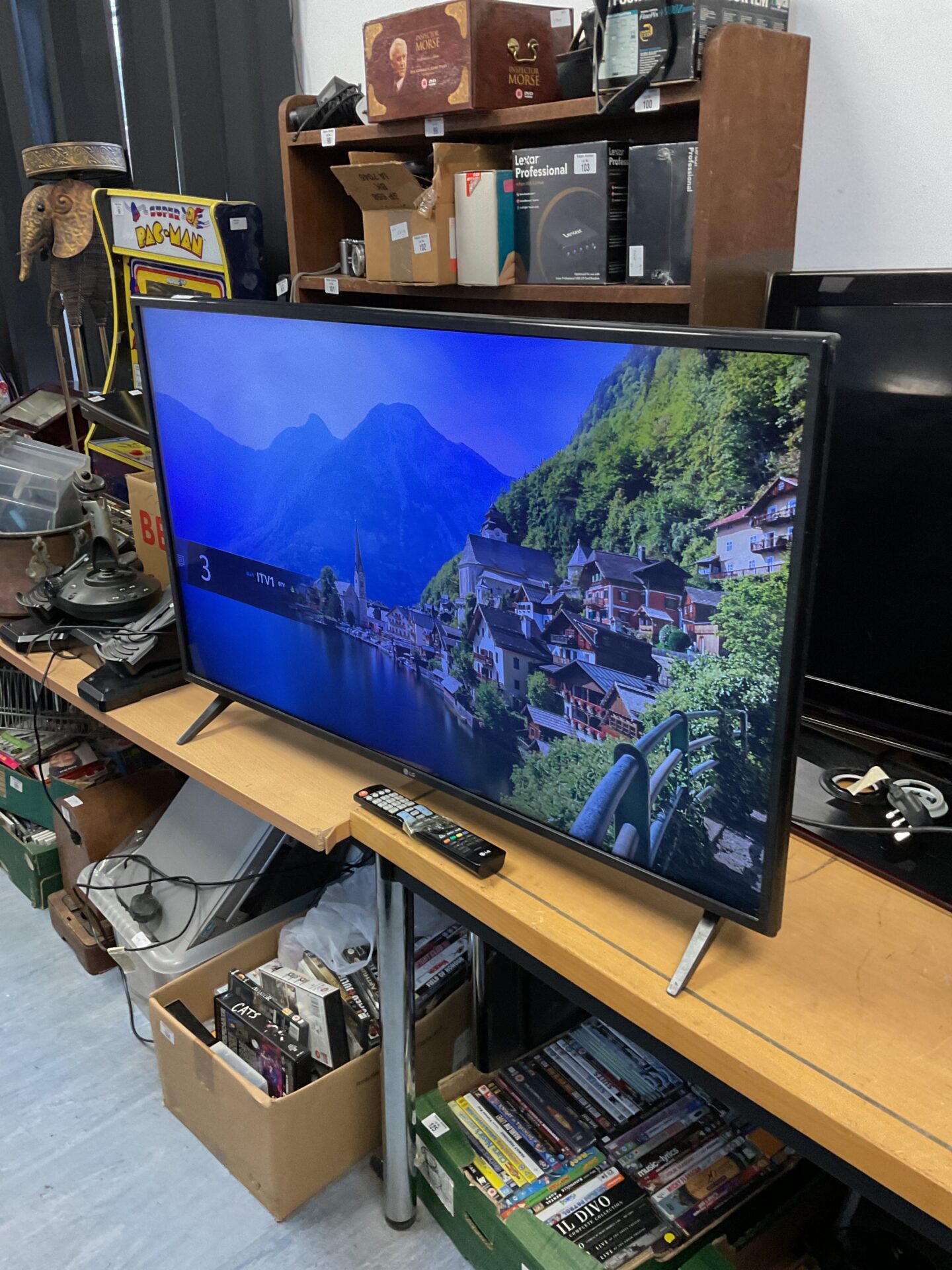 155 Lg 43” hd tv working with remote