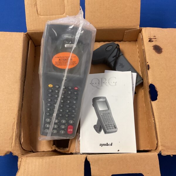 Symbol 68xx series handheld barcode scanner for data collection.