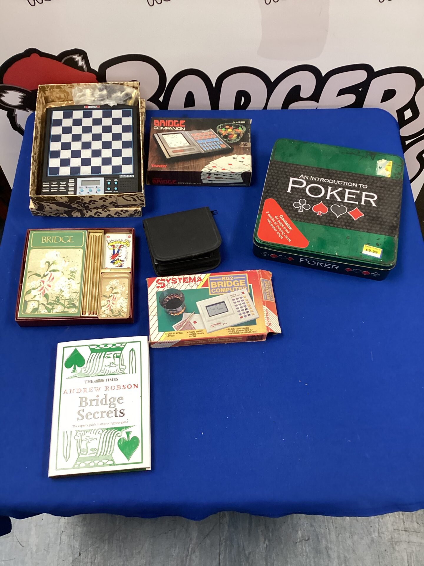 566 Box of card games inc bridge