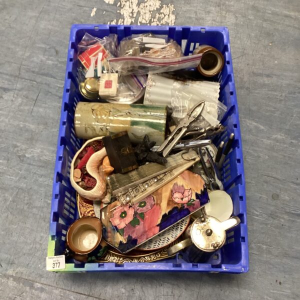 Vintage mixed lot with decorative nutcrackers and collectibles.