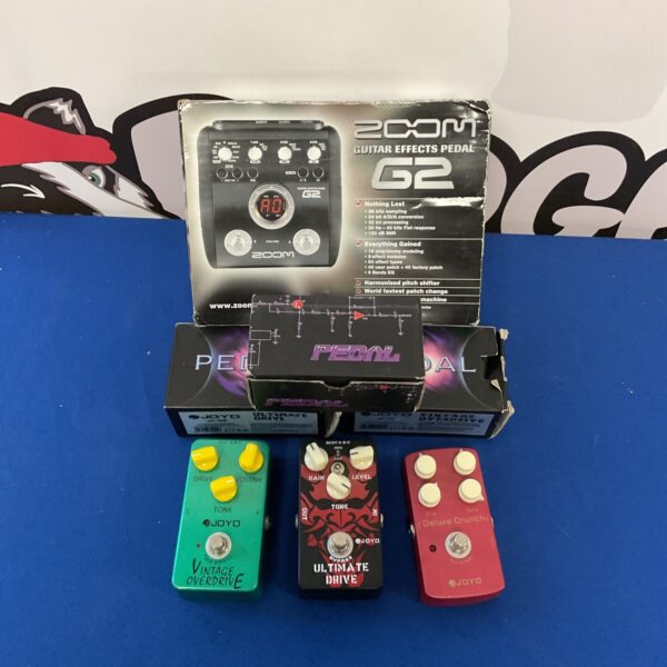 Zoom G2 guitar effects pedal in used condition.
