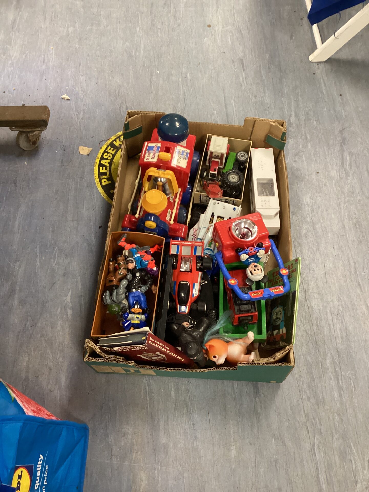 388 Box of toys inc action figures