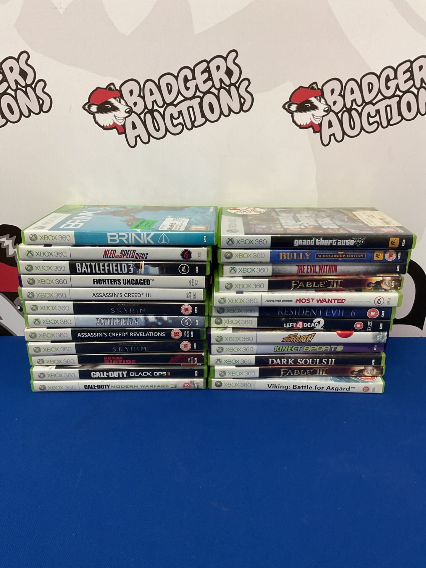 251 Collection of xbox 360 games