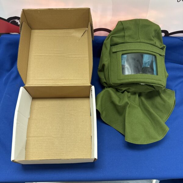New Buwico sand blasting hood in original packaging.