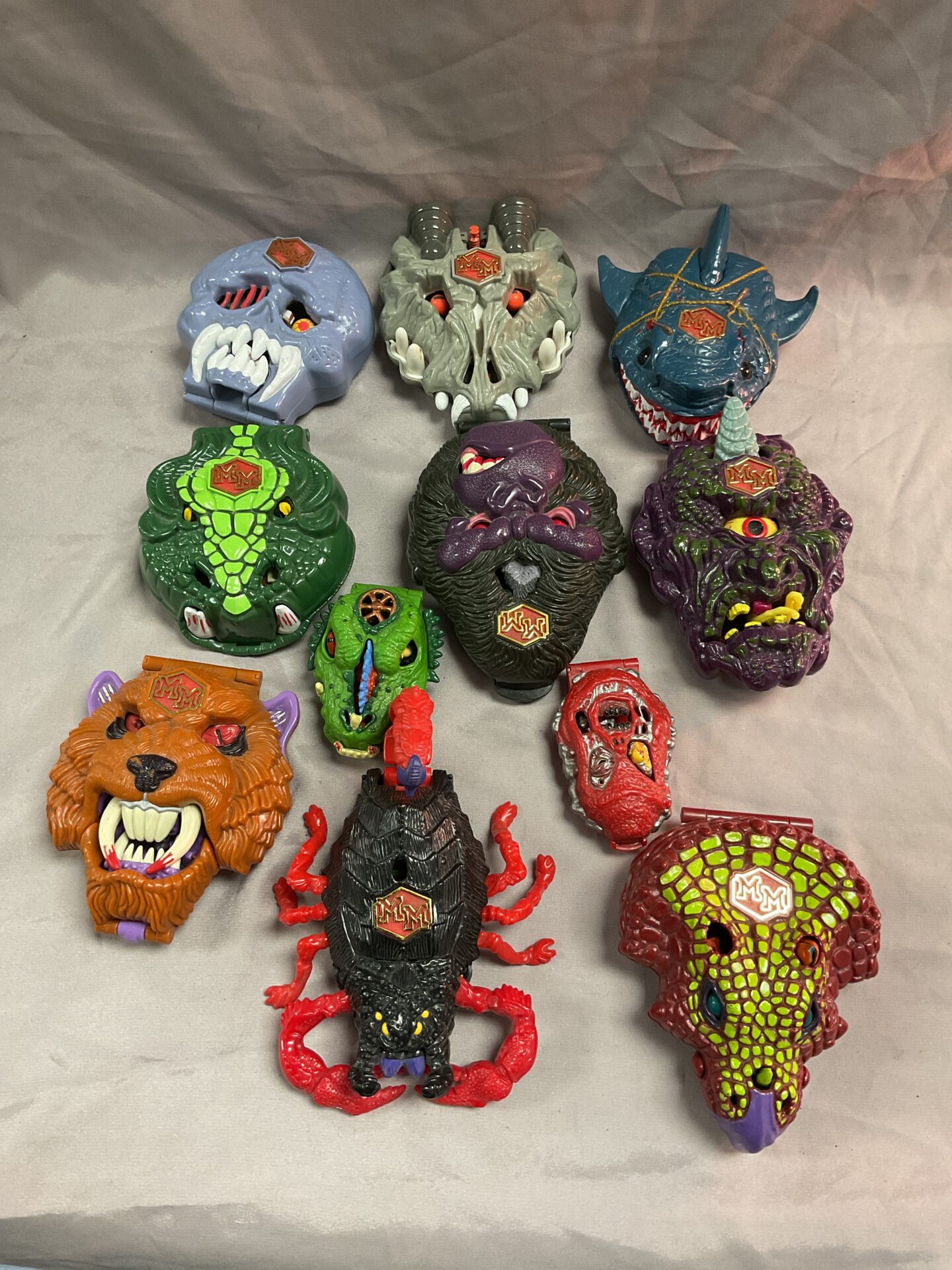 994 Collection of vintage mighty max toys