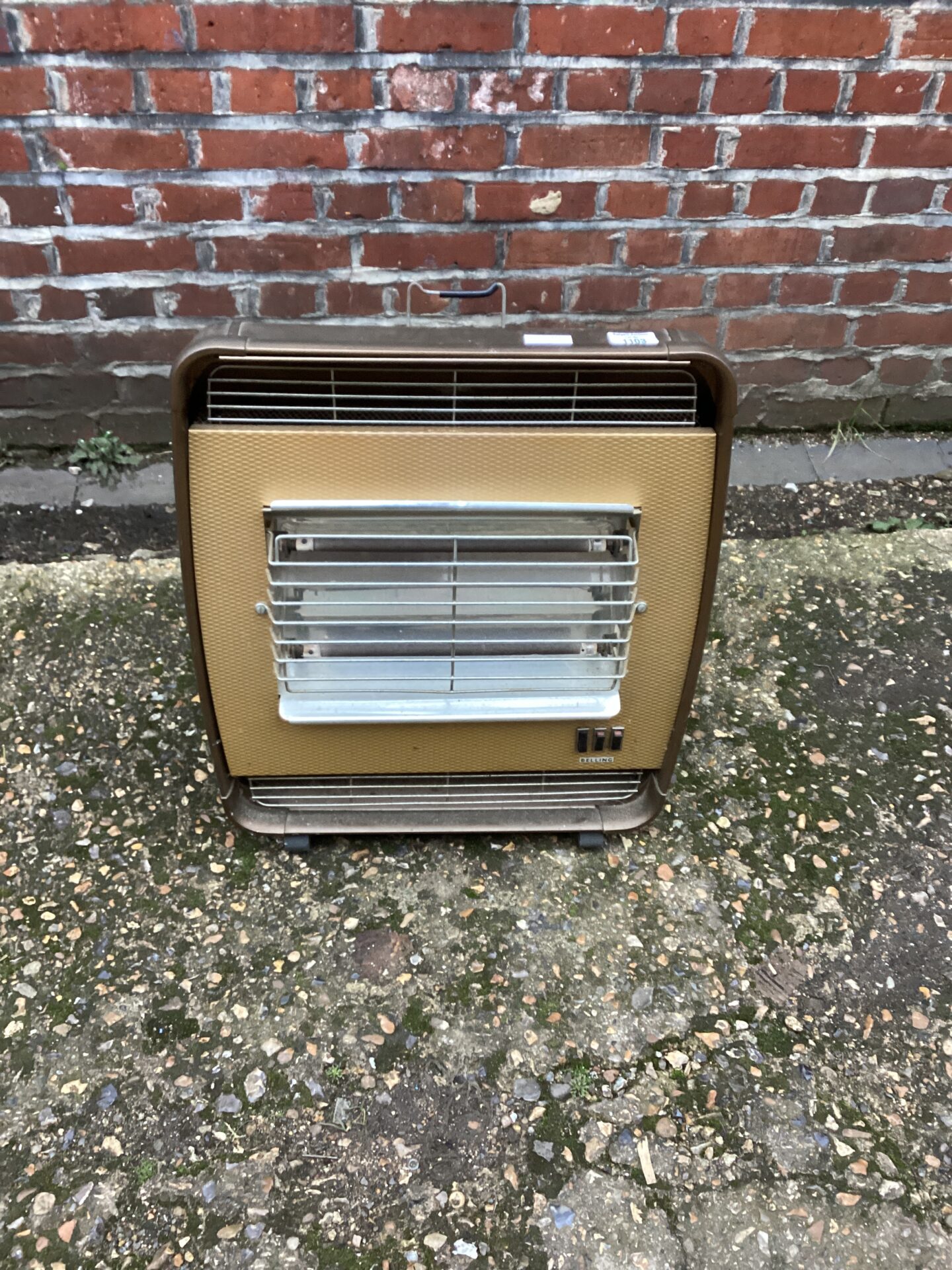 1103 Vintage Belling bar heater