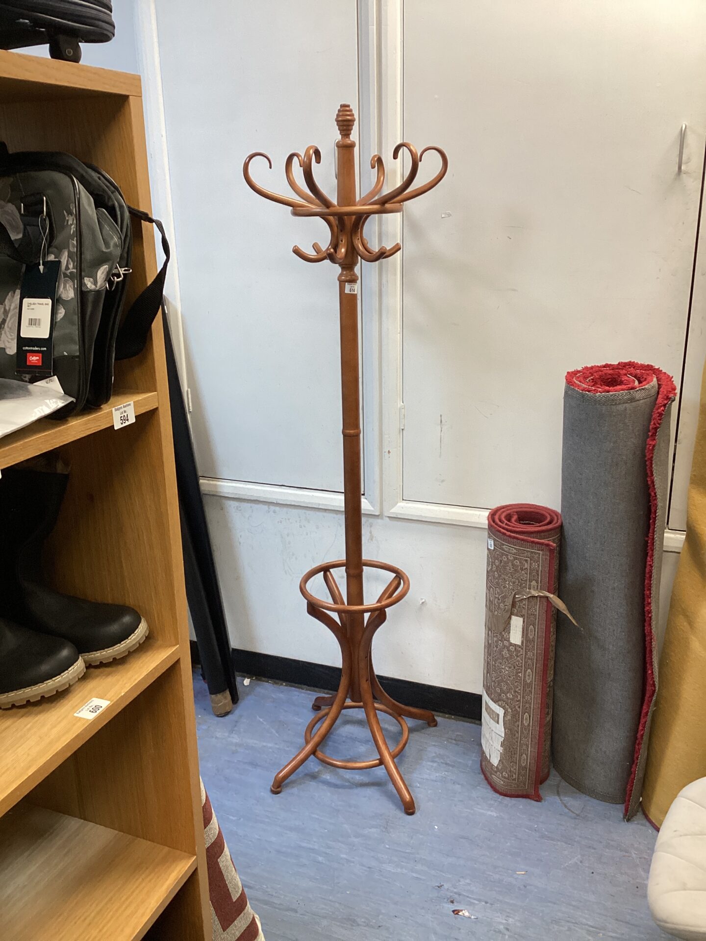 614 Floor standing coat, hat & umbrella stand
