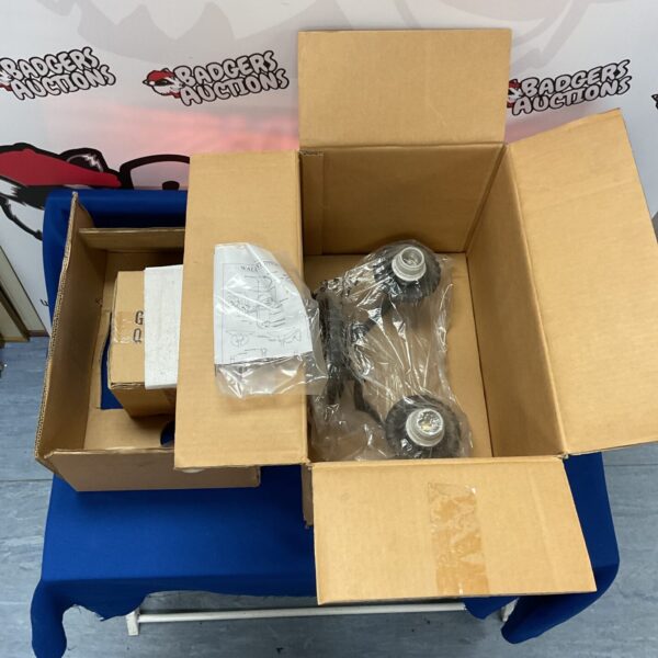 New pair of wall lights still in original packaging, ready for installation.