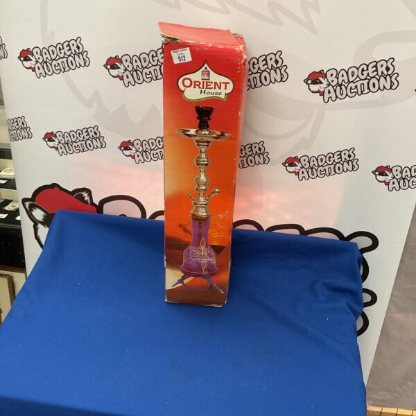 Traditional Orient House shisha pipe for smoking flavoured tobacco.