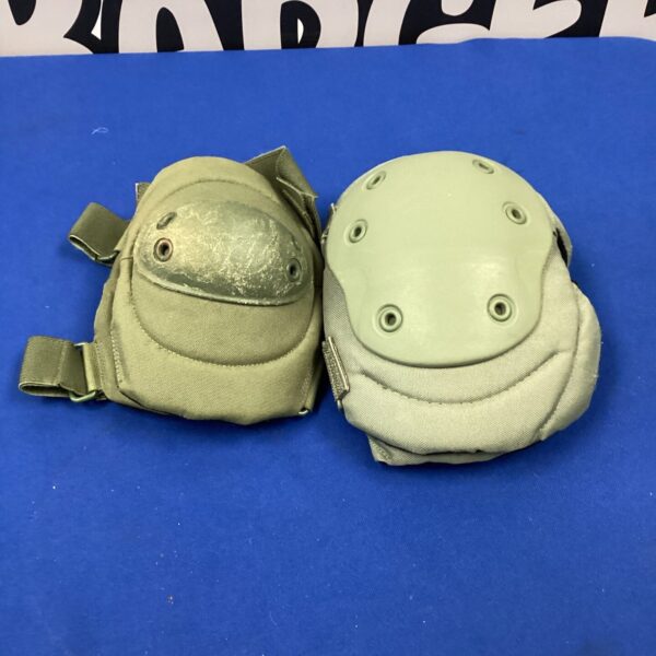 Blackhawk knee and elbow pads set for tactical protection.