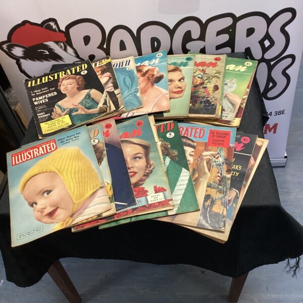 Quantity of mid century illustrated