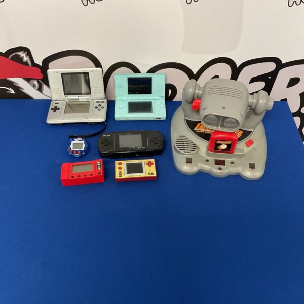 Nintendo DS Lite console for repair, handheld gaming device.