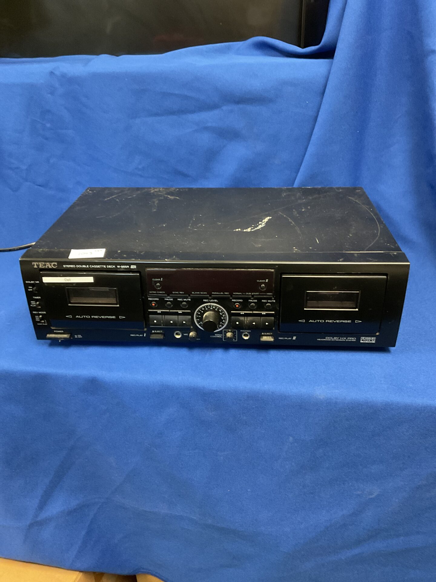 149 Teac w-865r double cassette deck