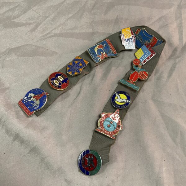 Vintage lot of eleven Butlins badges from the 1960s, including Beaver Club.