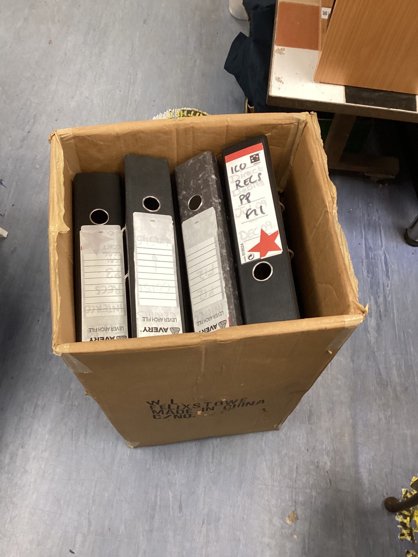 1202 Large quantity of Lever Arch Files