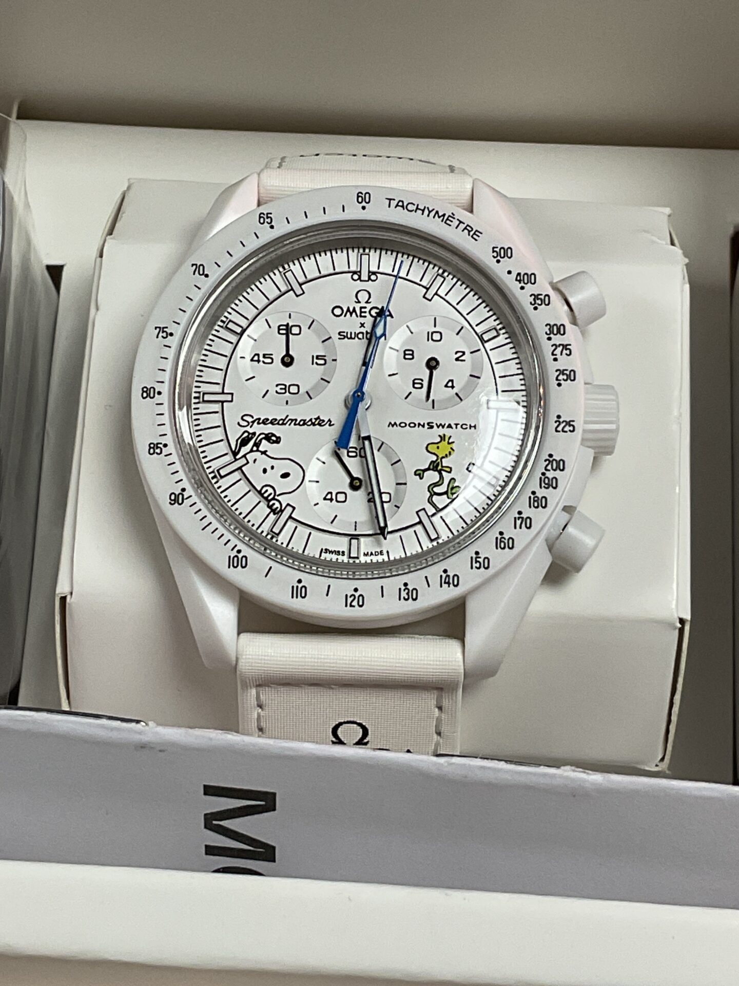 934 Omega swatch mission to the moonphase bioceramic moonswatch