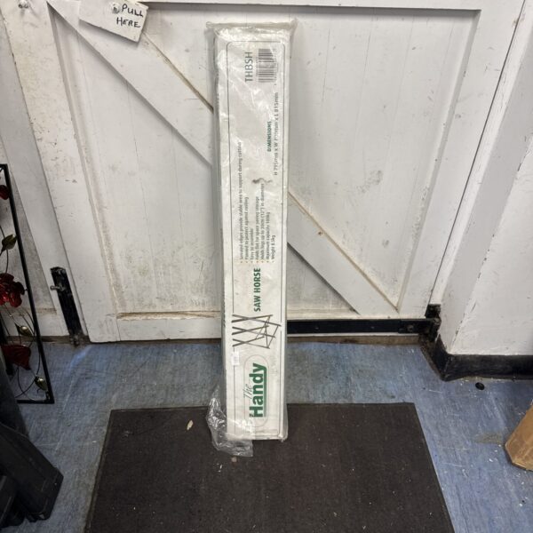 New Handy Saw Horse still sealed in its original packaging.