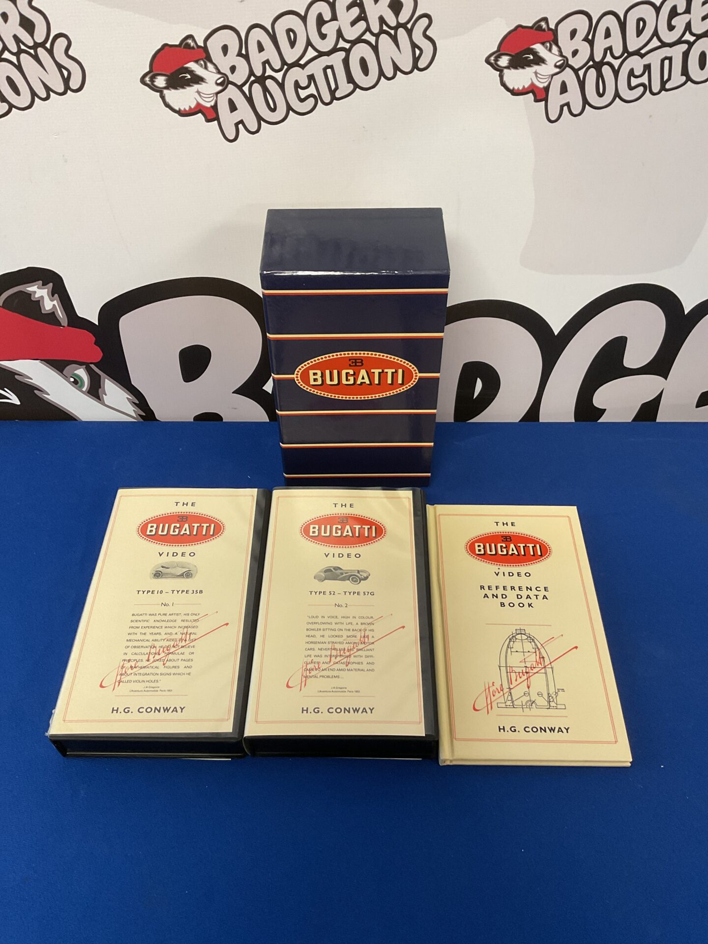241 Bugatti video reference & data book