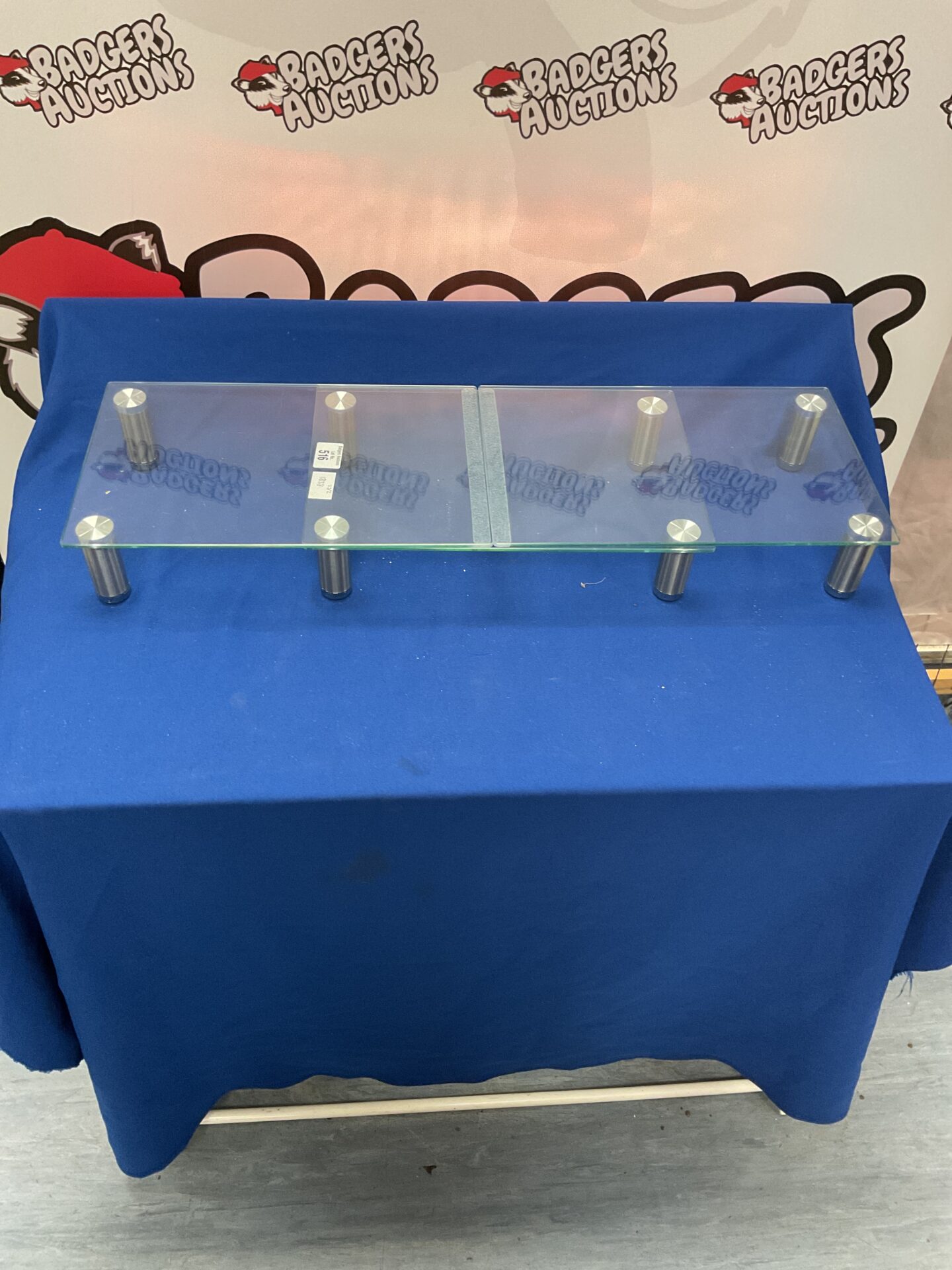 516 Glass laptop/monitor adjustable stand