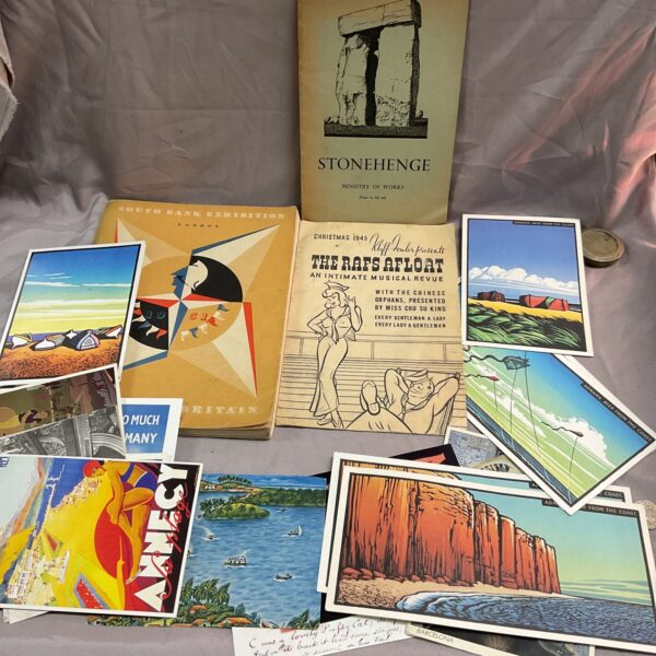 Signed 1945 theatre program for "The Rafts Afloat" wartime revue.
