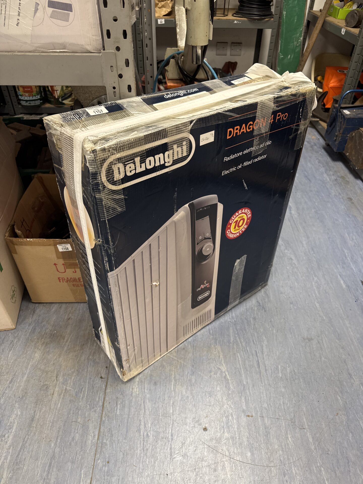 1157 Delonghi dragon 4 pro oil filled radiator