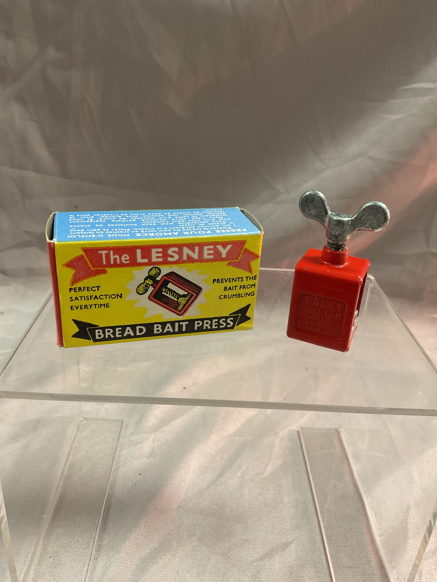 980 Vintage Boxed the Lesley bread bait press